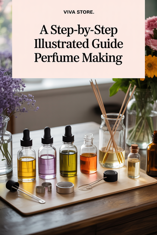 Guía Ilustrada Paso a Paso para la Elaboración de Perfumes – Edición Bilingüe (ES + EN)